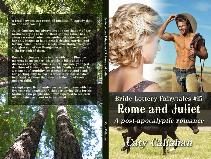 Bride Lottery Fairytales 15 Rome and Juliet by Caty Callahan | Sweet romances with a fairytale twist